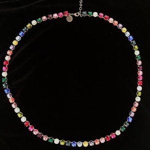 Rebekah Price Swarovski Crystal Necklace 39"